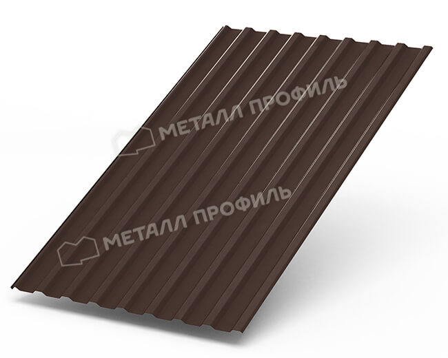 Профнастил МП20 х 1100 - A (PURETAN-20-8017-0.5) в Электростали