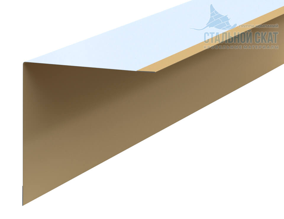 Планка угла внутреннего 75х75х3000 NormanMP (ПЭ-01-1014-0.5) в Электростали