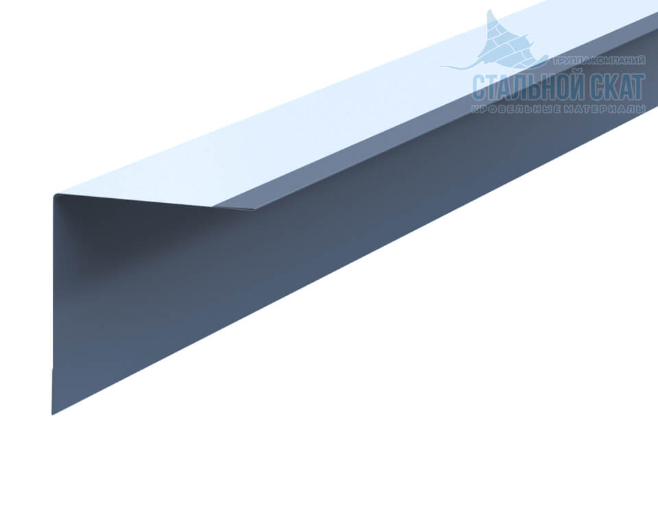 Планка угла внутреннего 50х50х3000 (PURMAN-20-Galmei-0.5) в Электростали