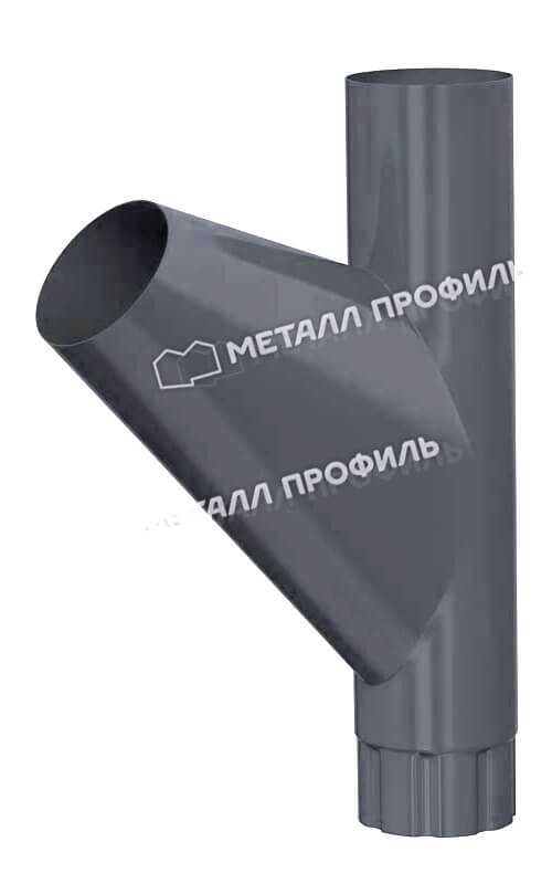 Тройник трубы Foramina Freeze D100 (FRZ_D-01-GreyGrey-0.5) в Электростали