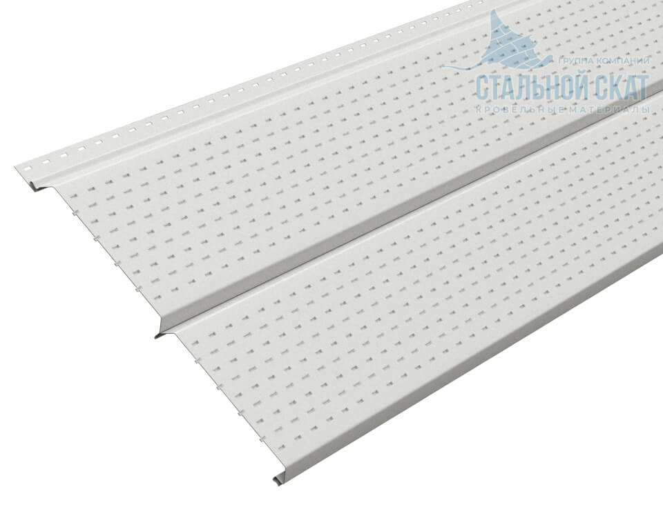 Софит перфор. Lбрус-XL-14х335 (ПЭ-01-9002-0.45)